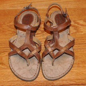 Leather sandals